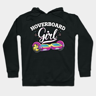 Vintage Skater gift Electric Self Balancing Hoverboard girl Hoodie